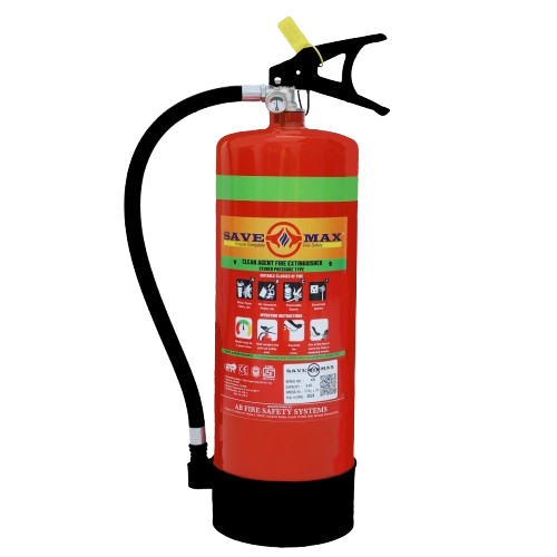 Savemax Clean Agent Stored Pressure Fire Extinguisher 6Kg