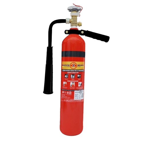 Savemax Carbon Dioxide High Pressure Fire Extinguisher 2Kg