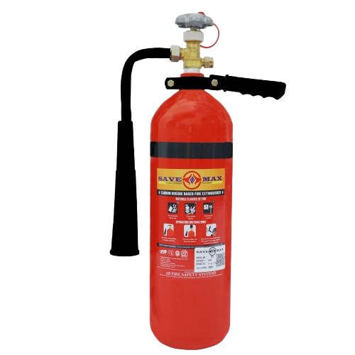 Savemax Carbon Dioxide High Pressure Fire Extinguisher 3Kg