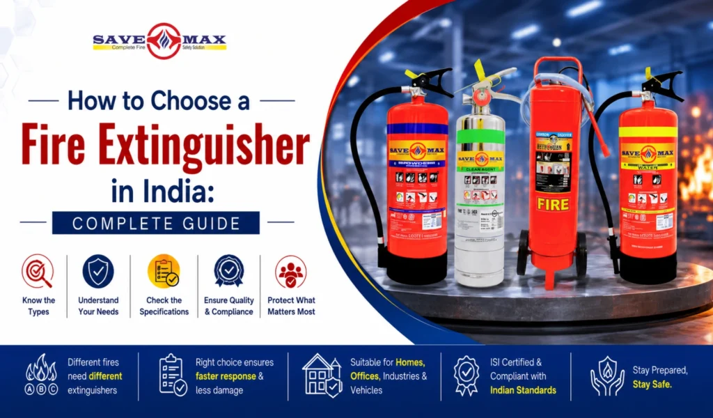How to Choose the Right Fire Extinguisher for Your Building in India