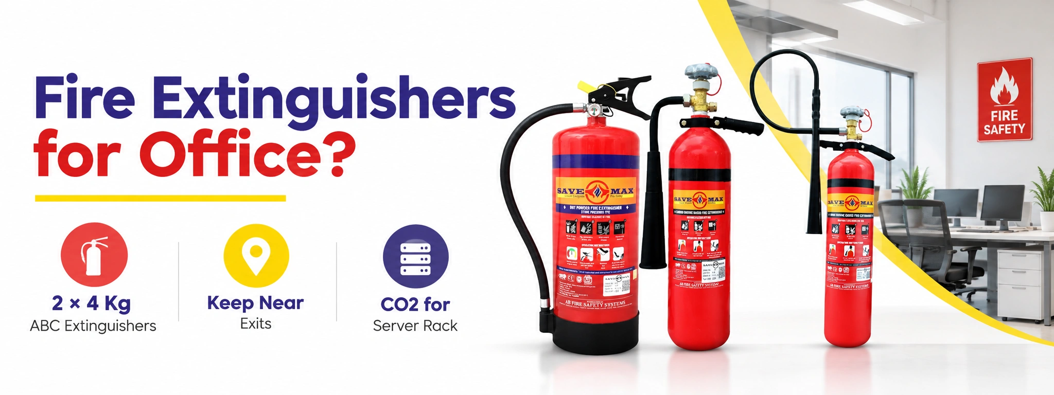 How Many Kg Fire Extinguisher Does a Standard Office Need (Worked Example)