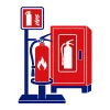 Fire Extinguisher Stands, Cabinets & Signage